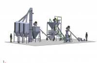 new model of Animal feed processing plant